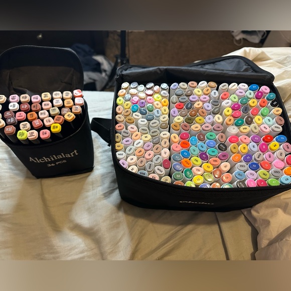 Ohuhu & Alchilalart markers. Perfect condition! - Picture 2 of 5